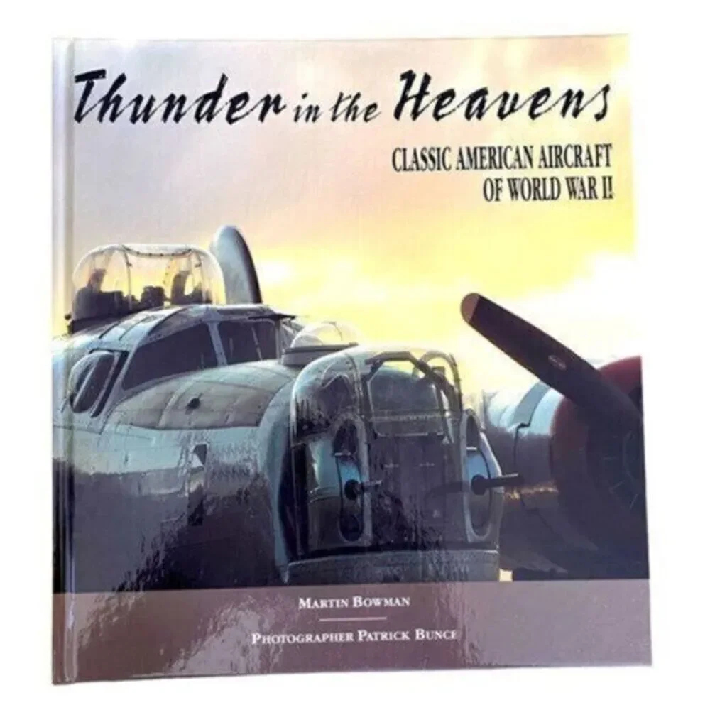 EUC Coffee Table Book “Thunder In The Heavens” American Aircraft of World War II